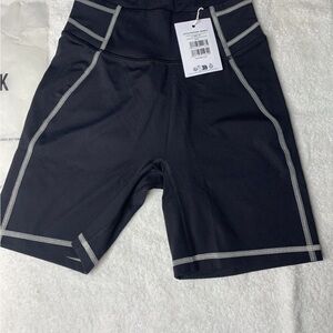 Gymshark Black Stitch Feature Shorts